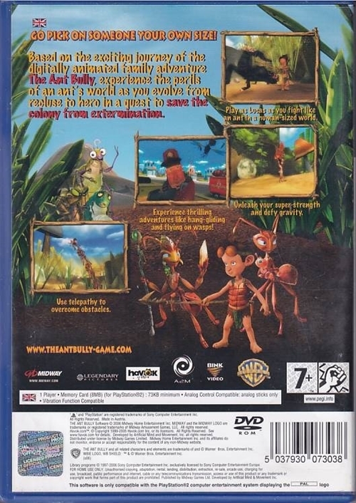 The Ant Bully - PS2 (B Grade) (Genbrug)